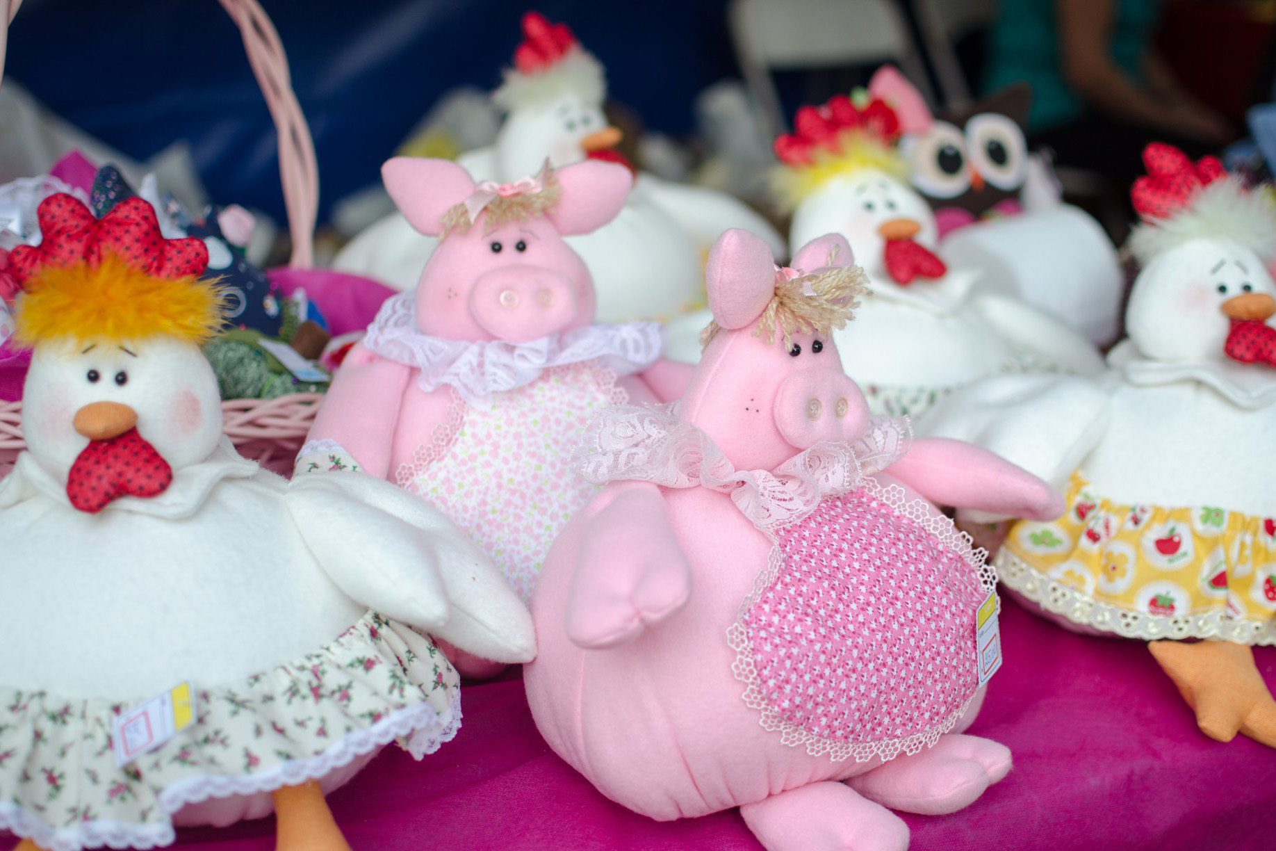 Oficinas de artesanato e costura