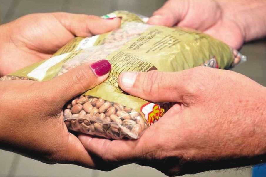 Recolha de mantimentos